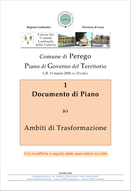 Documento Di Piano