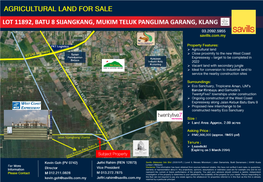 Lot 11892, Batu 8 Sijangkang, Mukim Teluk Panglima Garang, Klang