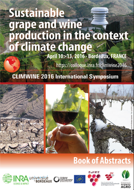 Sustainable Grape and Wine Production in the Context of Climate Change