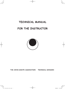 Technical Manual for the Instructor