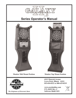 Series Operator's Manual