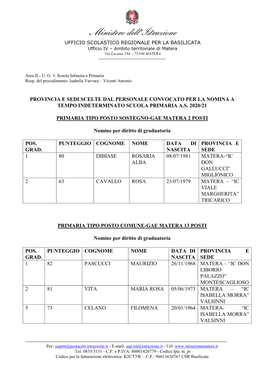 Tabella Primaria-Signed