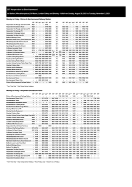 357 Harpenden to Borehamwood Via Batford, Wheathampstead, St Albans, London Colney and Shenley - Valid from Sunday, August 29, 2021 to Tuesday, November 2, 2021