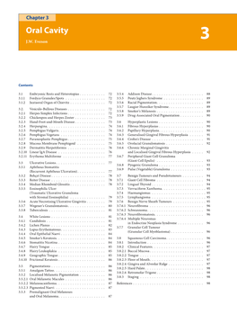 Oral Cavity 3 J.W
