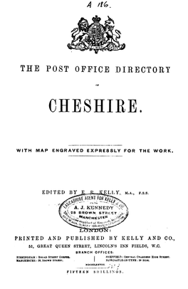 Cheshire Directories