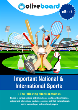 Important National & International Sports