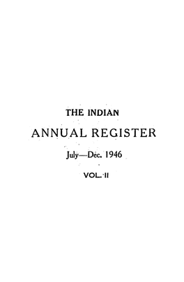 Annual Register Office 18-1, Komedan Bagan Lane, P