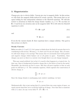 3. Magnetostatics