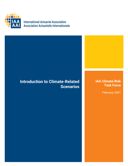 Introduction to Climate-Related Scenarios