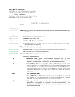 USGS Open-File Report 96-291, Geologic Explanation