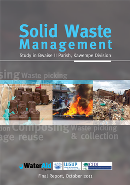 Solid Waste Management Study Report