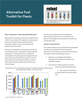 Alternative Fuel Toolkit for Fleets