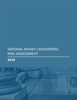 National Money Laundering Risk Assessment 2018