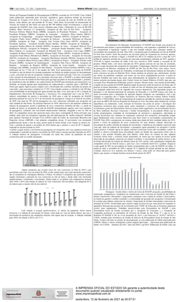 A IMPRENSA OFICIAL DO ESTADO SA Garante a Autenticidade Deste Documento Quando Visualizado Diretamente No Portal