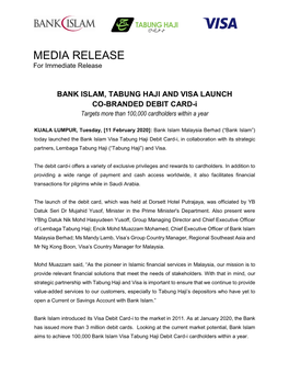 Media Release