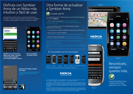Disfruta Con Symbian Anna De Un Nokia Más Intuitivo Y Fácil De Usar