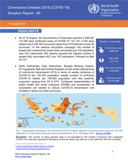 (COVID-19) Situation Report