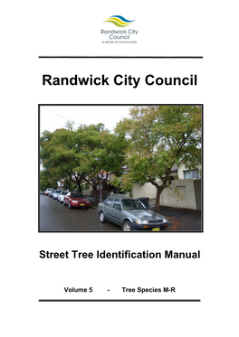 Street Tree Identification Manual