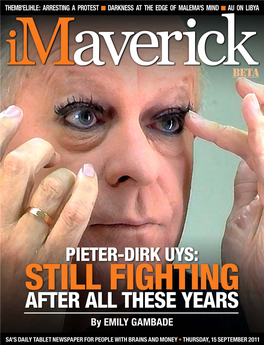 Pieter-Dirk Uys Cover Story