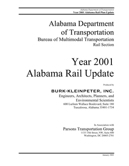 List of Alabama Railroads
