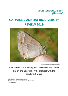Biodiversity Annual Review 2019