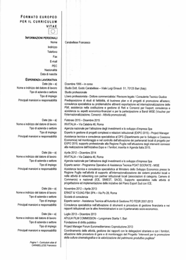 Curriculum Vitae •