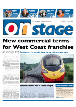 New Commercial Terms for West Coast Franchise