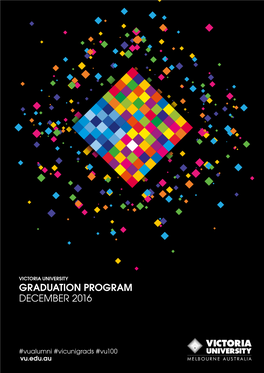 Graduation Program December 2016