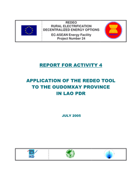 Case Study on Oudomxay Province in Lao