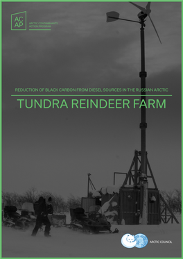 TUNDRA REINDEER FARM Reduction of Black Carbon from Diesel Sources in the Russian Arctic - Tundra Reindeer Farm