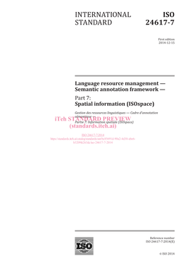 International Standard Iso 24617-7:2014(E)