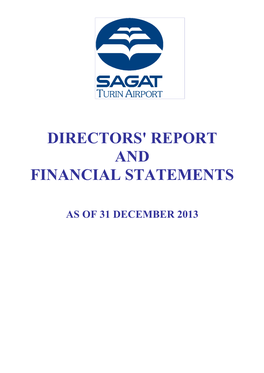 Financial Statements 2013, the Liquidation Procedure Was Not Completed Yet