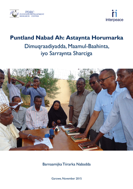 2015 1 5 Puntland Nabad Ah.Pdf