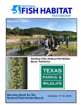 Meeting Book for the National Fish Habitat Board