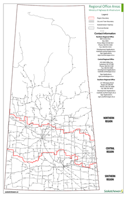 Regional Office Areas Ministry of Highways & Infrastructure