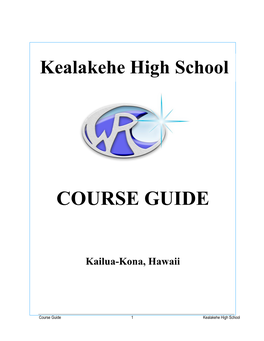 Course Guide