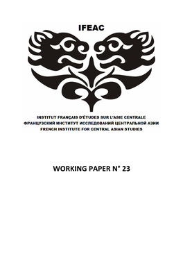 Working Paper N° 23