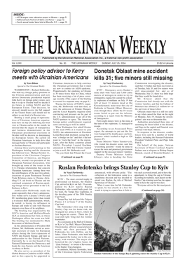 The Ukrainian Weekly 2004, No.30