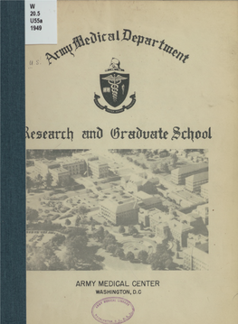 Army Medical Department Research and Graduate School
