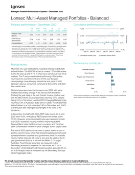 Lonsec Multi-Asset Managed Portfolios - Balanced