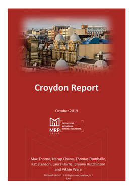 Croydon Report