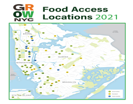 Farmers Market Nutrition Program Vouch- W 12 St & Hudson St 8-2 Madison & Jefferson Sts Ers Are Accepted at All Grownyc Greenmarkets and Farmstands