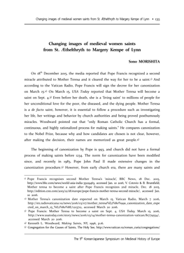 Changing Images of Medieval Women Saints from St. Æthelthryth to Margery Kempe of Lynn ▪ 135