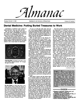 Almanac, 10/11/83, Vol. 30, No. 07