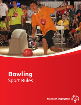 Bowling Sport Rules
