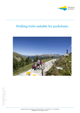 Walking Trails Suitable for Pushchairs