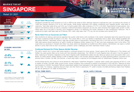 Singapore Retail Marketbeat Q1 2021