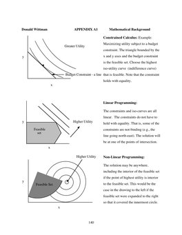 A Line Greater Utility Constrained Calculus