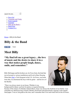 Billy & the Band Meet Billy