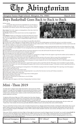 Abingtonian – March2019